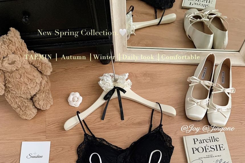 Spaghetti Strap Lace Cami
