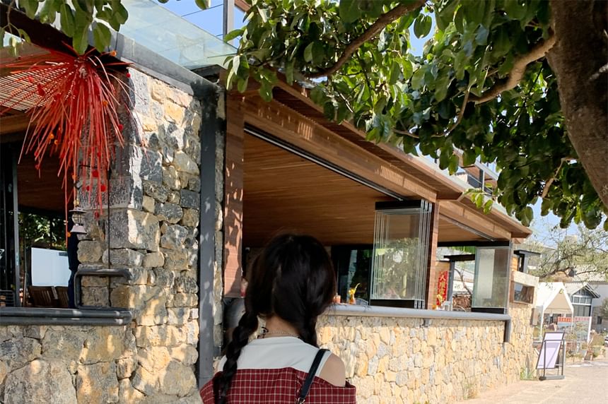 Mock Two Piece Long Sleeve Cold Shoulder Plaid Crop Top Mini Skirt