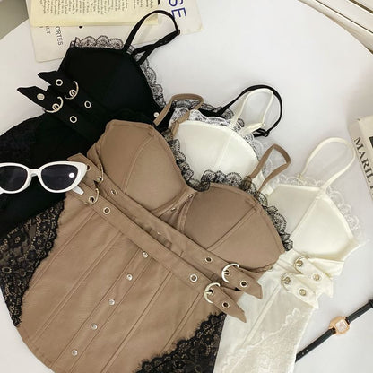 Lace Trim Bustier