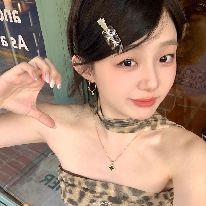 Hoop Star Alloy Earring