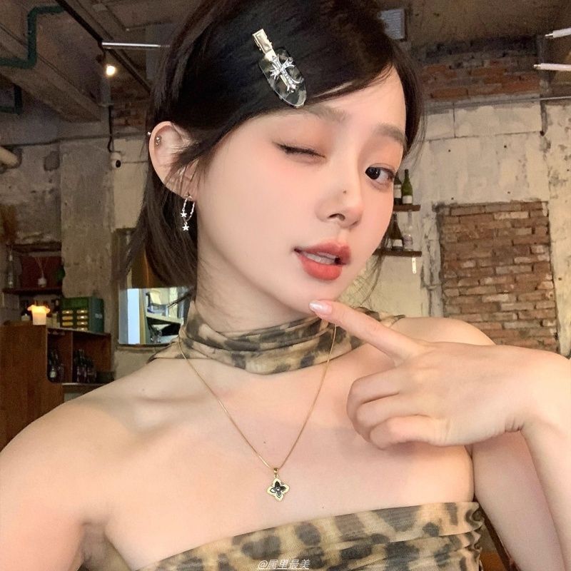 Hoop Star Alloy Earring