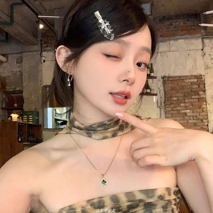 Hoop Star Alloy Earring