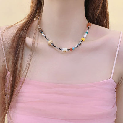 Gemstone Bead Choker