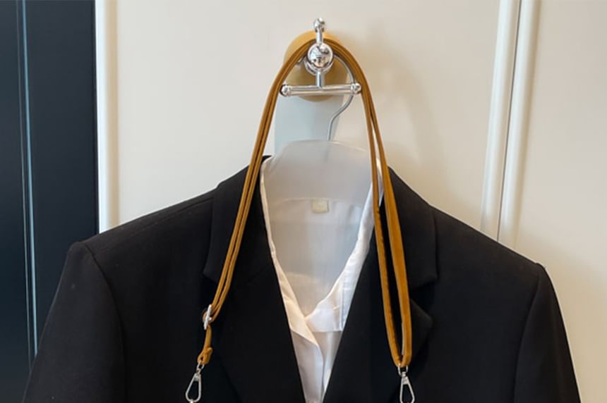 Fringe Saddle Faux Suede Bag Crossbody