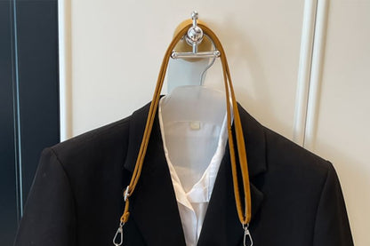 Fringe Saddle Faux Suede Bag Crossbody