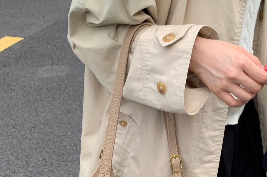 With Shoulder Bag Buckle Pouch