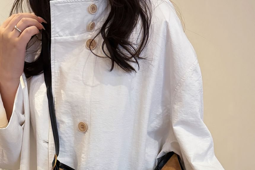 Suede Shoulder Faux Bag Crossbody