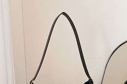 Suede Shoulder Faux Bag Crossbody
