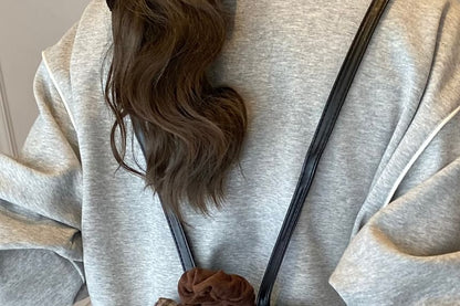 Backpack Panel Ruffle Small Dotted Floral