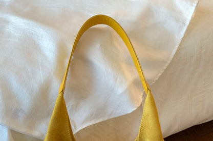 Pouch Bag Suede Faux With Tote