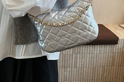 Quilted Crossbody Bag Chain