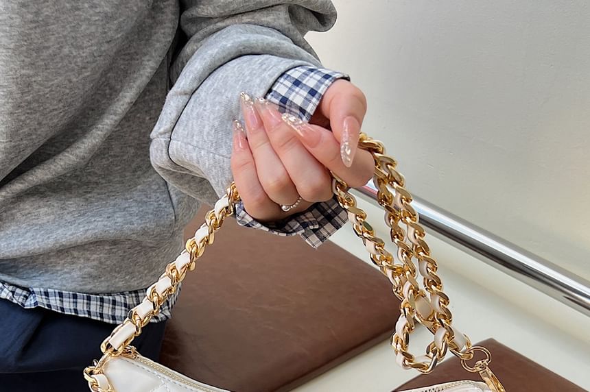 Quilted Crossbody Bag Chain