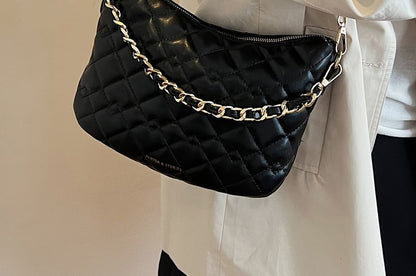 Quilted Crossbody Bag Chain