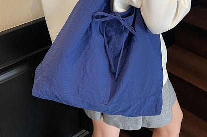 Plain Bag Shopper Tie-Up