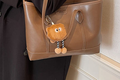 Faux Leather Bag Tote