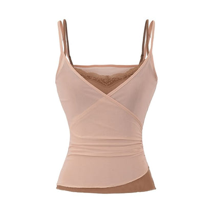 Camisole Top & High Waist Maxi Skirt