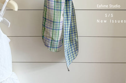 Scarf Reversible Plaid