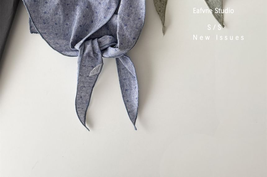 Floral Headkerchief Print