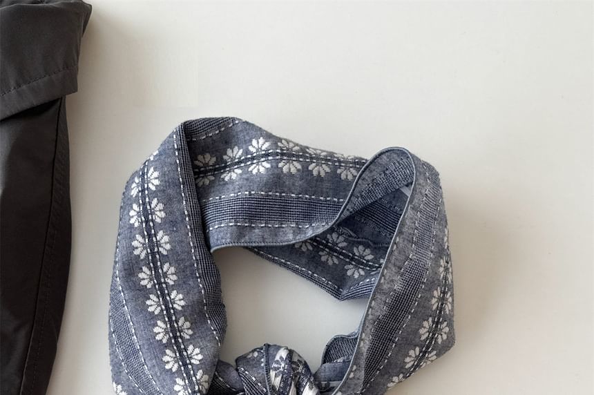 Headkerchief Floral Print
