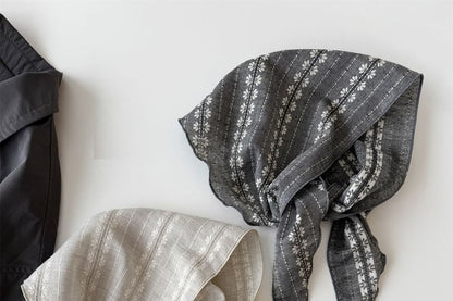 Headkerchief Floral Print