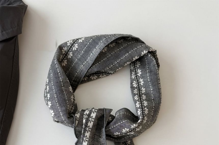 Headkerchief Floral Print