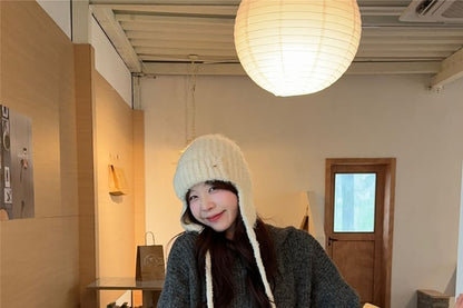 Zip-Front Solid Hooded Cardigan
