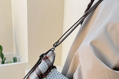 Bag Crossbody Bow Patterned Accent