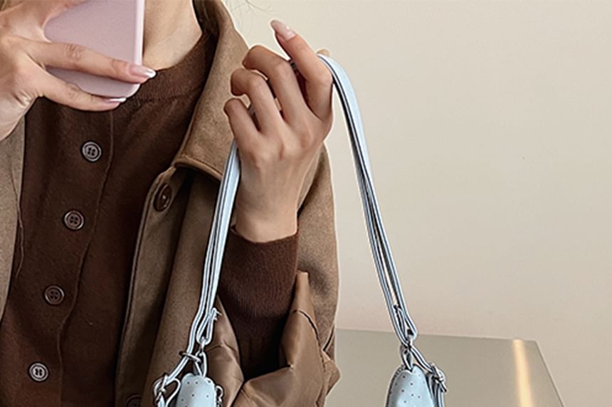 Bag Crossbody Bow Patterned Accent