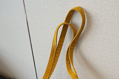 Tote Bag Plain Faux Suede Drawstring