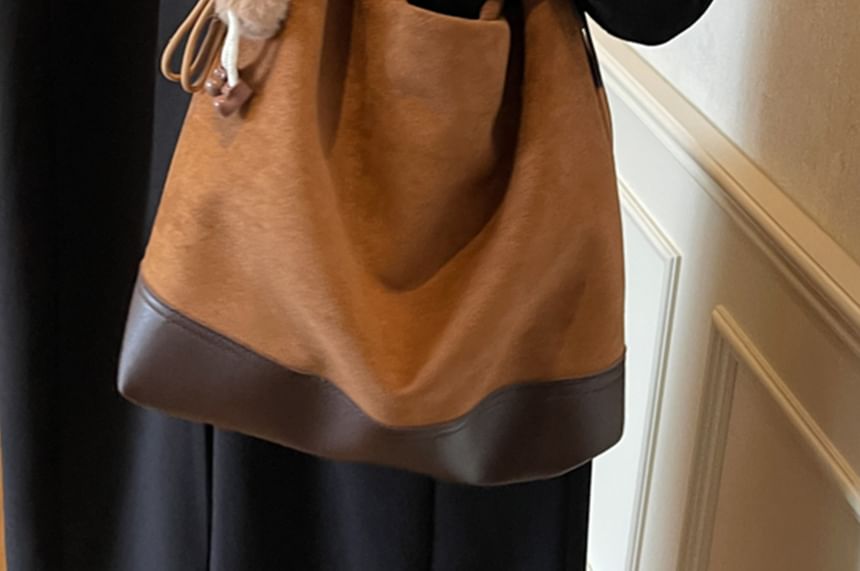Tote Suede Faux Bag