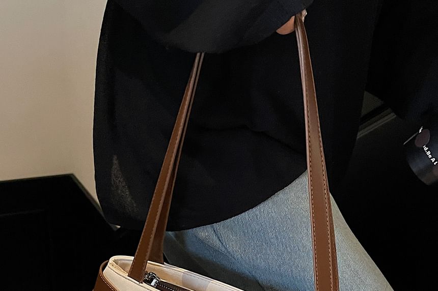 With Pouch Bag Tote Belted