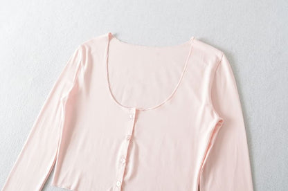 Spaghetti Strap Scoop Neck Mini A-Line Dress & Cardigan Set