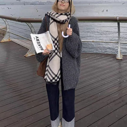 Hooded Open Front Cardigan