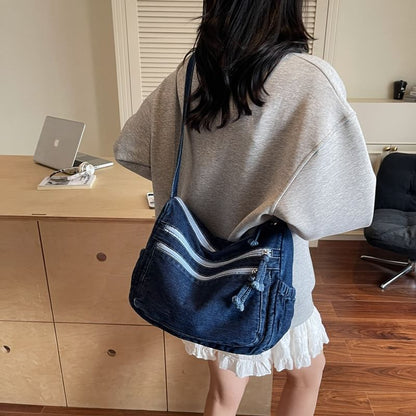 Denim Shoulder Bag