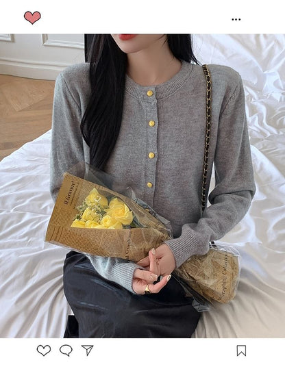 Button-Up Cardigan