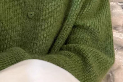 Two-Tone Mock Two-Piece Long-Sleeve Knit Pullover