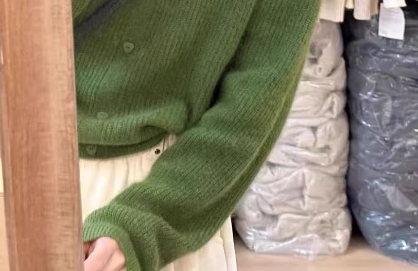 Two-Tone Mock Two-Piece Long-Sleeve Knit Pullover