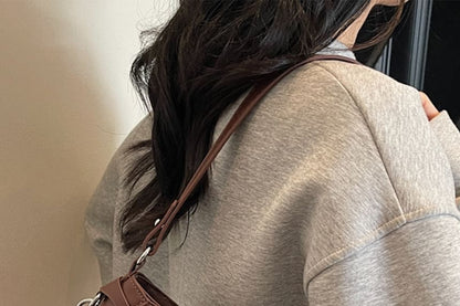 Buckle Strap Crossbody Bag