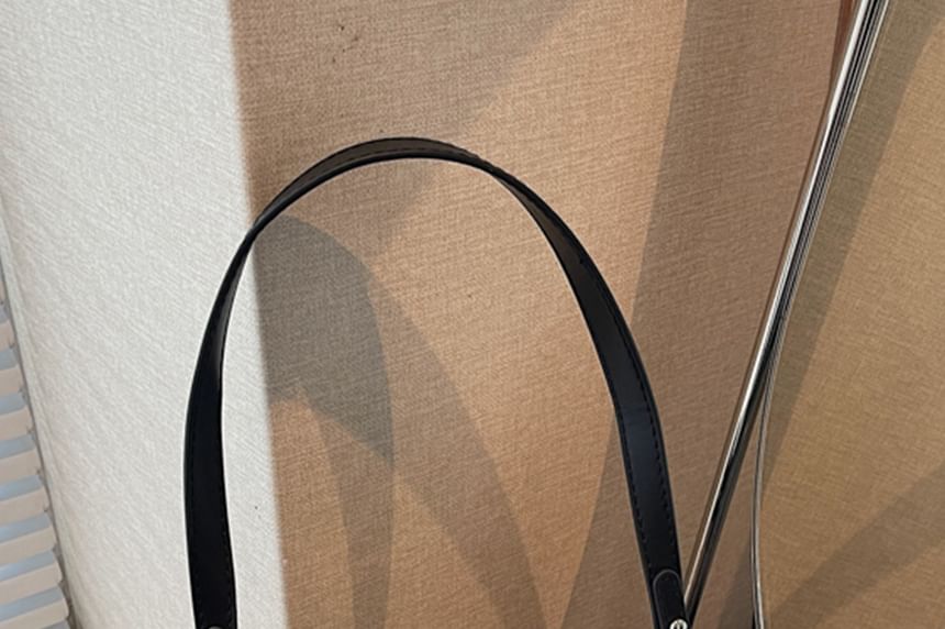 Buckle Strap Crossbody Bag