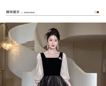 Panel Gown Designs) Evening Neck Overlay Trim Jacquard A-Line Pearl Square Faux (Various Mesh