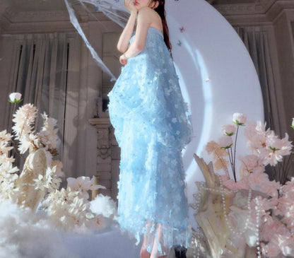 Gown Sheer A-Line Evening Sleeveless