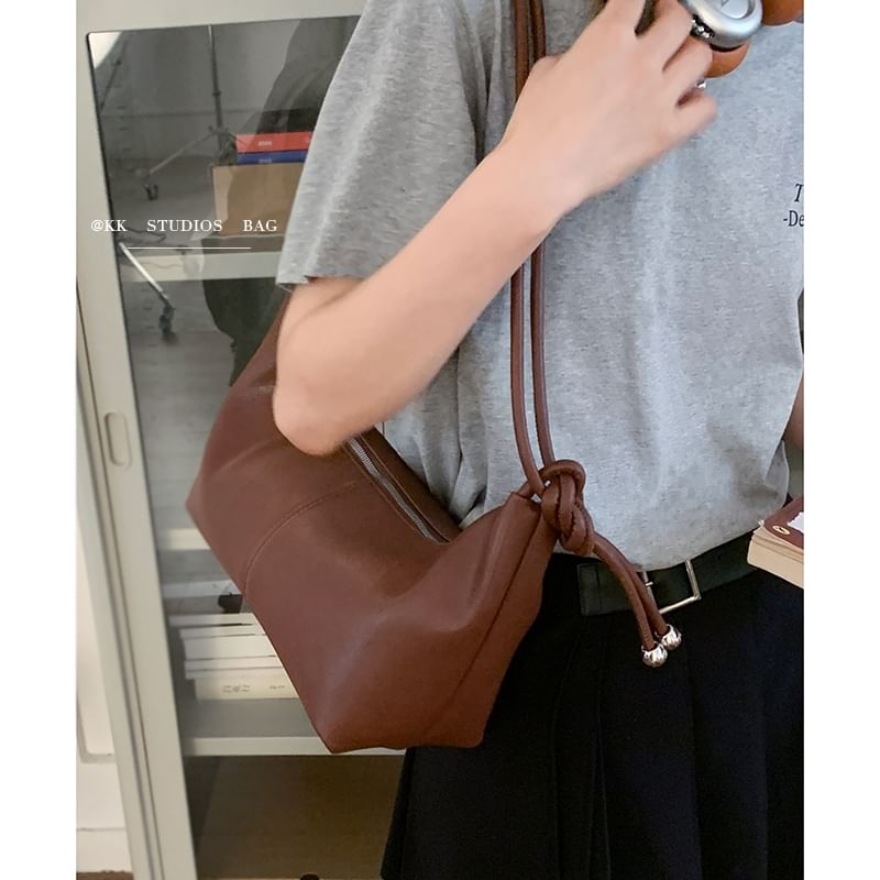 Canvas Plain Shoulder Bag