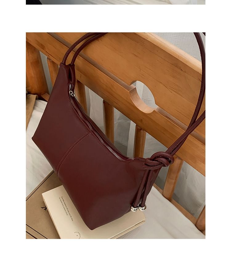 Canvas Plain Shoulder Bag