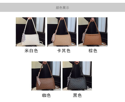 Woven Crossbody Shoulder Bag