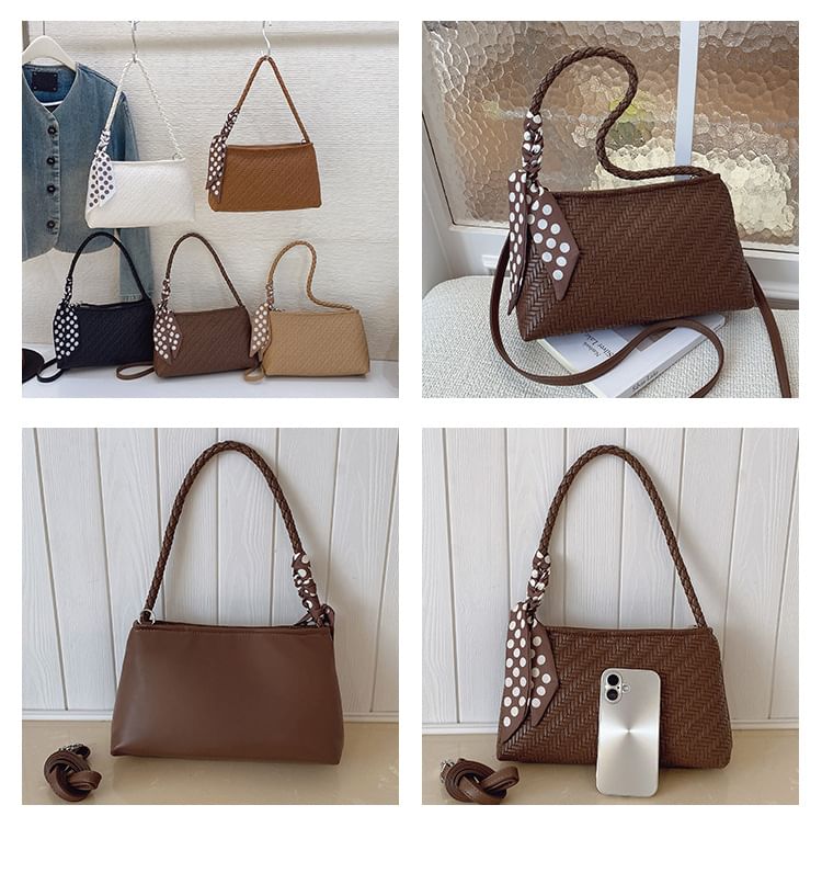 Woven Crossbody Shoulder Bag
