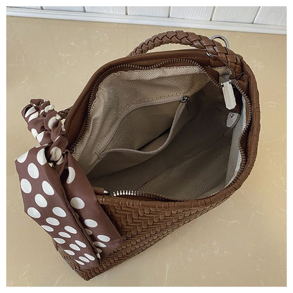 Woven Crossbody Shoulder Bag