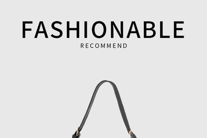 Faux Leather Plain Hobo Bag