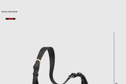 Faux Leather Plain Hobo Bag