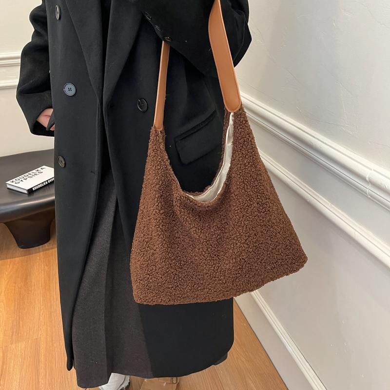 Fleece Shoulder Bag