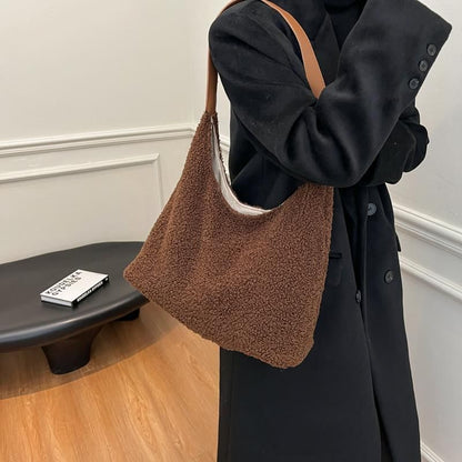 Fleece Shoulder Bag